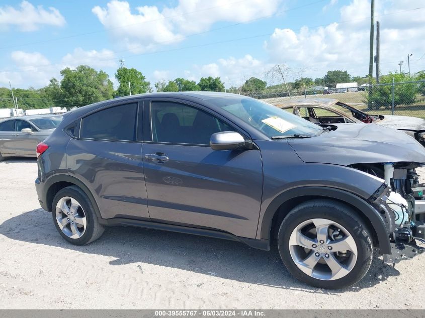 2022 Honda Hr-V Lx VIN: 3CZRU5H38NM724752 Lot: 39555767