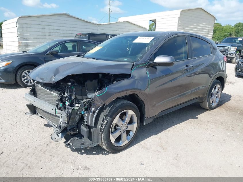 2022 Honda Hr-V Lx VIN: 3CZRU5H38NM724752 Lot: 39555767