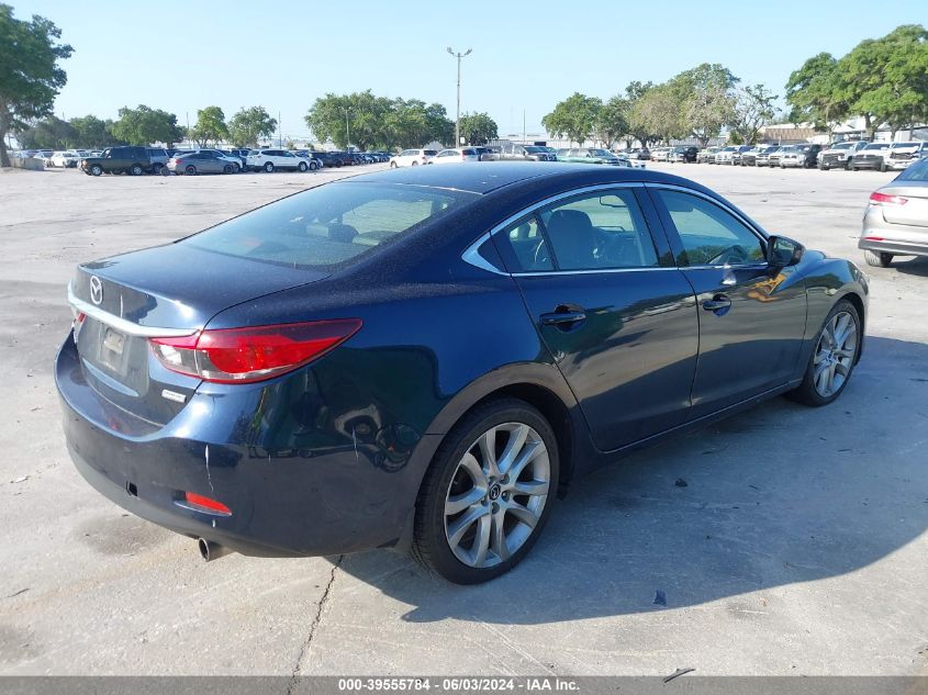 2015 Mazda 6 Touring VIN: JM1GJ1V51F1211023 Lot: 39555784