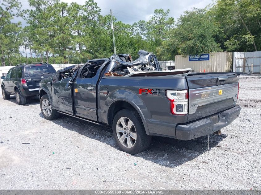 2018 Ford F-150 Supercrew VIN: 1FTEW1EG6JFB38544 Lot: 39555788