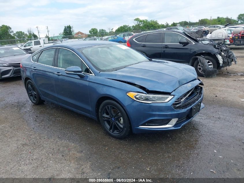 2018 Ford Fusion Se VIN: 3FA6P0HD7JR202581 Lot: 39555805