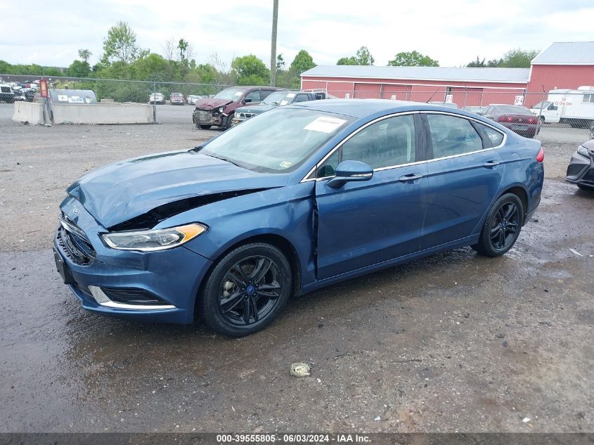 2018 Ford Fusion Se VIN: 3FA6P0HD7JR202581 Lot: 39555805