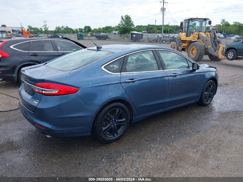 2018 FORD FUSION SE - 3FA6P0HD7JR202581