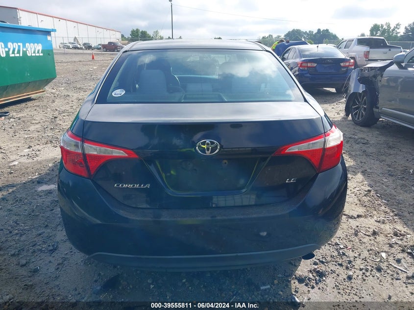 2014 Toyota Corolla Le VIN: 2T1BURHE8EC008698 Lot: 39555811