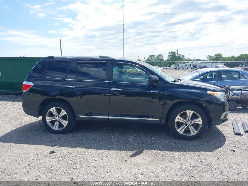 2011 Toyota Highlander Limited VIN: 5TDDK3EH2BS060566 Lot: 39555817