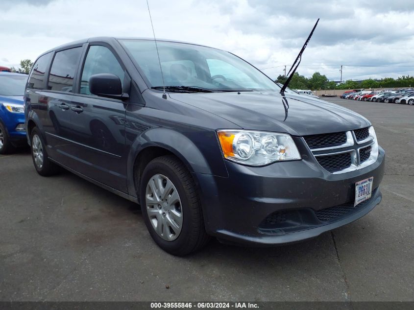 2017 Dodge Grand Caravan Se VIN: 2C4RDGBG4HR764577 Lot: 39555846