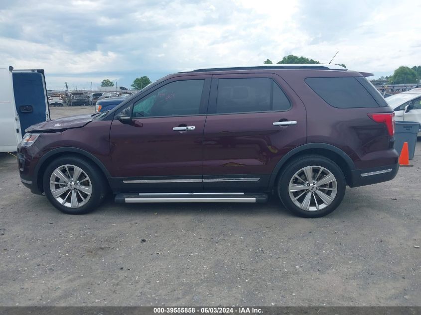 2019 Ford Explorer Limited VIN: 1FM5K7F81KGA83935 Lot: 39555858