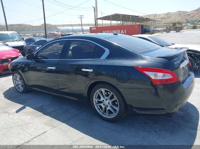 2010 Nissan Maxima 3.5 Sv VIN: 1N4AA5AP2AC852950 Lot: 39555864