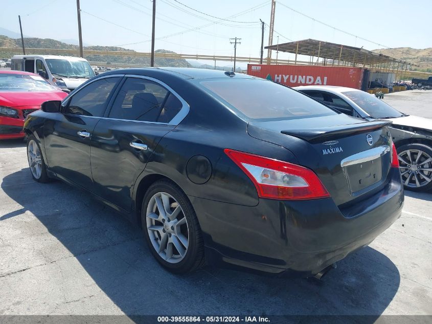 2010 Nissan Maxima 3.5 Sv VIN: 1N4AA5AP2AC852950 Lot: 39555864