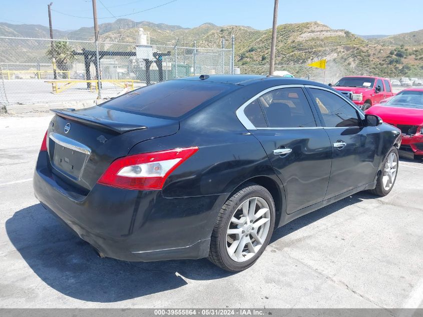 2010 Nissan Maxima 3.5 Sv VIN: 1N4AA5AP2AC852950 Lot: 39555864