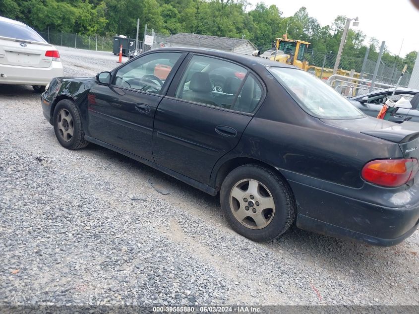 2003 Chevrolet Malibu Ls VIN: 1G1NE52JX3M549124 Lot: 39555880