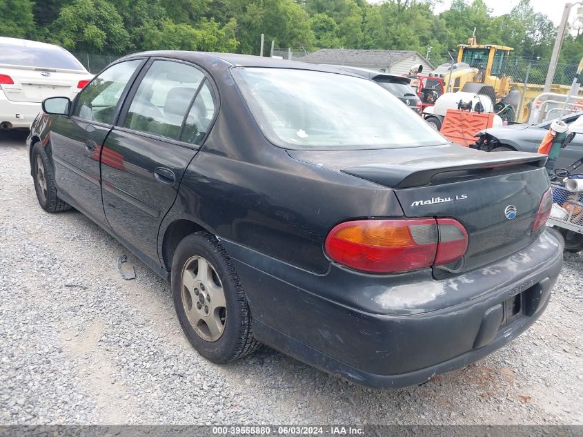 2003 Chevrolet Malibu Ls VIN: 1G1NE52JX3M549124 Lot: 39555880