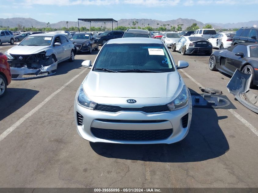 2020 Kia Rio Lx VIN: 3KPA24AD6LE329594 Lot: 39555895