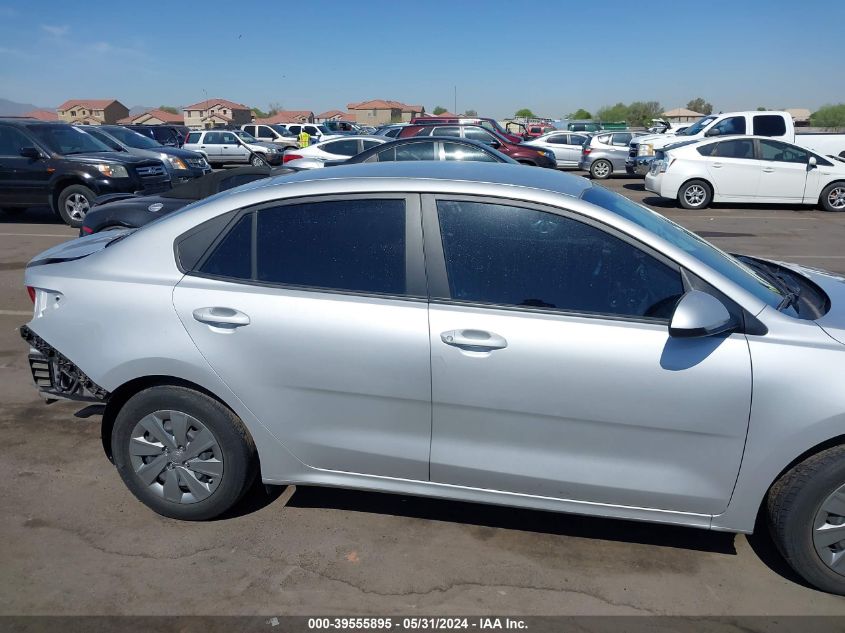 2020 Kia Rio Lx VIN: 3KPA24AD6LE329594 Lot: 39555895