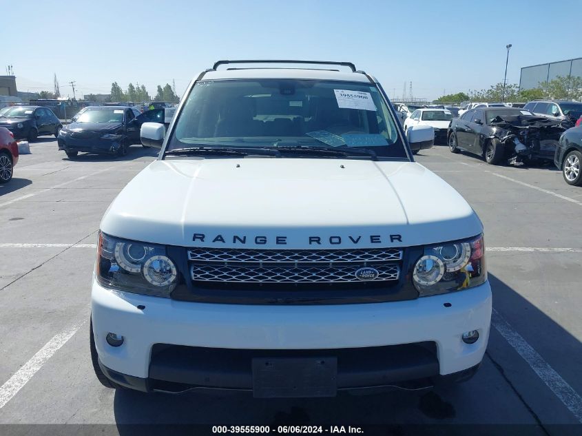 2013 Land Rover Range Rover Sport Hse VIN: SALSK2D4XDA761980 Lot: 39555900