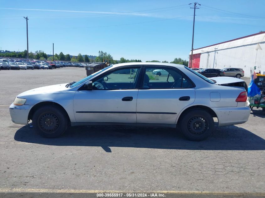 1998 Honda Accord Dx VIN: 1HGCF8548WA012262 Lot: 39555917