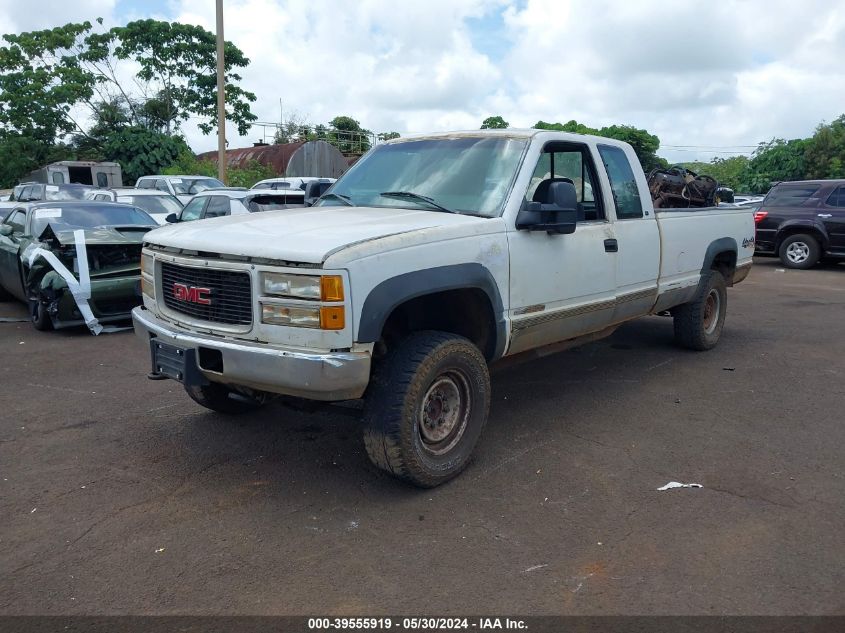 1998 GMC Sierra 2500 Hd Sl VIN: 1GTGK29F6WE500607 Lot: 39555919