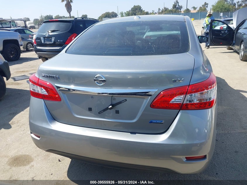 2014 Nissan Sentra Sv VIN: 3N1AB7APXEY301359 Lot: 39555926