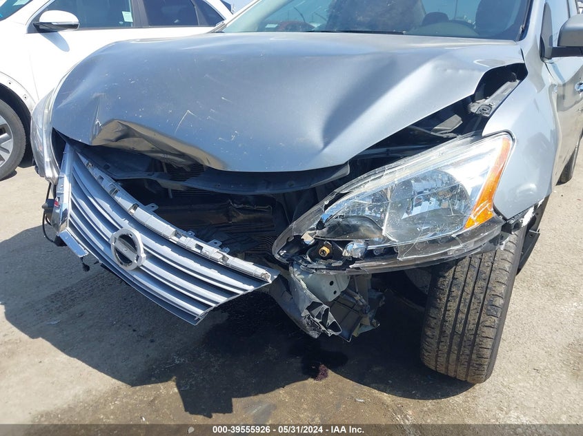 2014 Nissan Sentra Sv VIN: 3N1AB7APXEY301359 Lot: 39555926