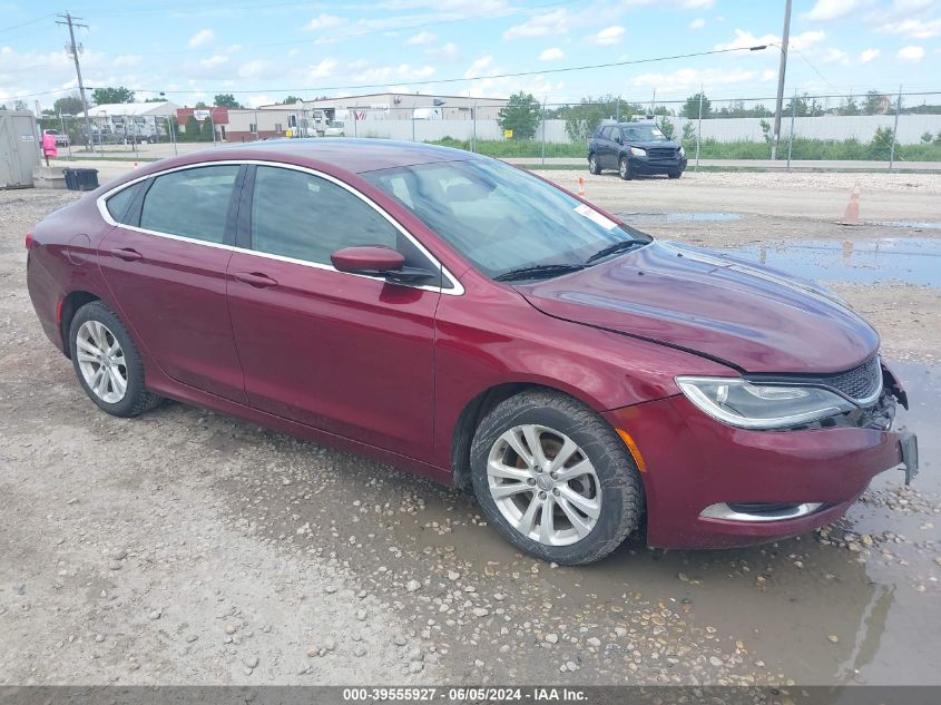 2015 Chrysler 200 Limited VIN: 1C3CCCAB4FN666137 Lot: 39555927