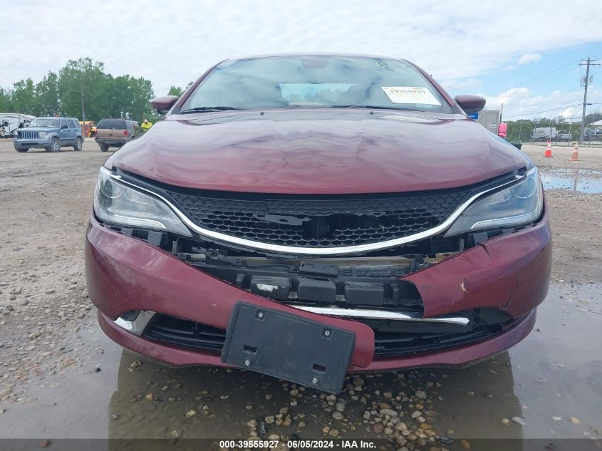 2015 Chrysler 200 Limited VIN: 1C3CCCAB4FN666137 Lot: 39555927