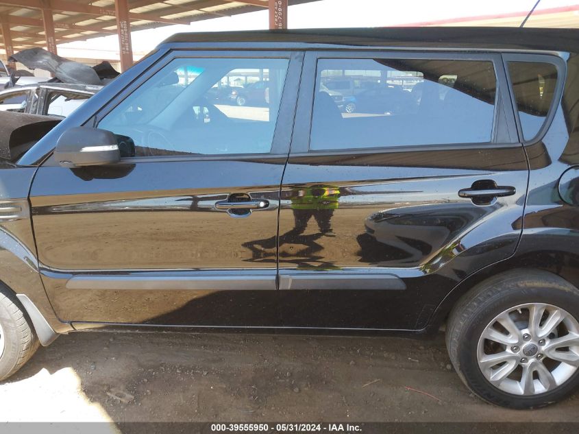 2013 Kia Soul + VIN: KNDJT2A69D7752478 Lot: 39555950