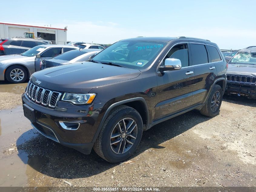 2017 Jeep Grand Cherokee Limited 4X2 VIN: 1C4RJEBG5HC626522 Lot: 39555951