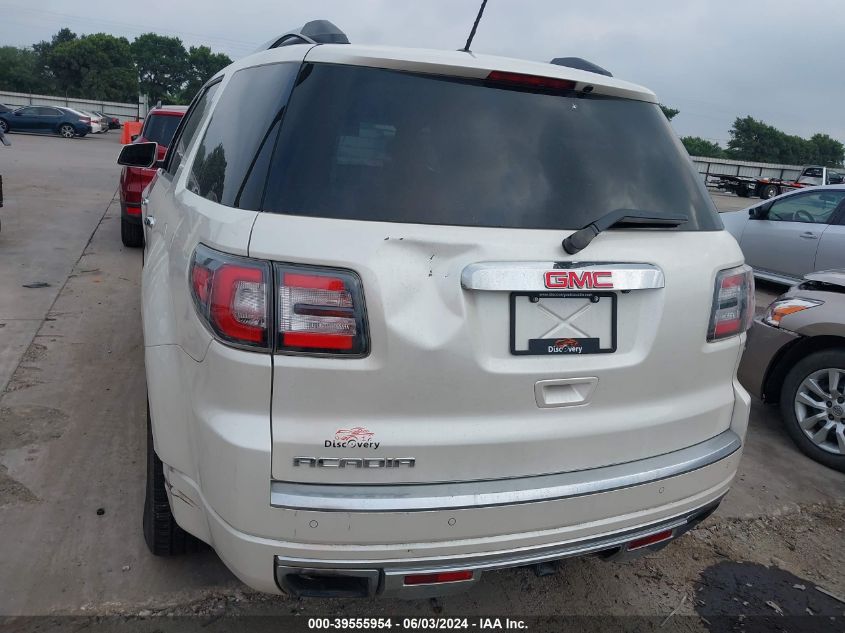 2015 GMC Acadia Denali VIN: 1GKKRTKDXFJ261191 Lot: 39555954