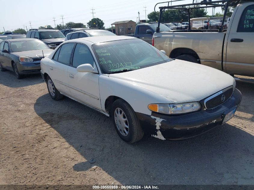 2003 Buick Century Custom VIN: 2G4WS52J631252427 Lot: 39555959