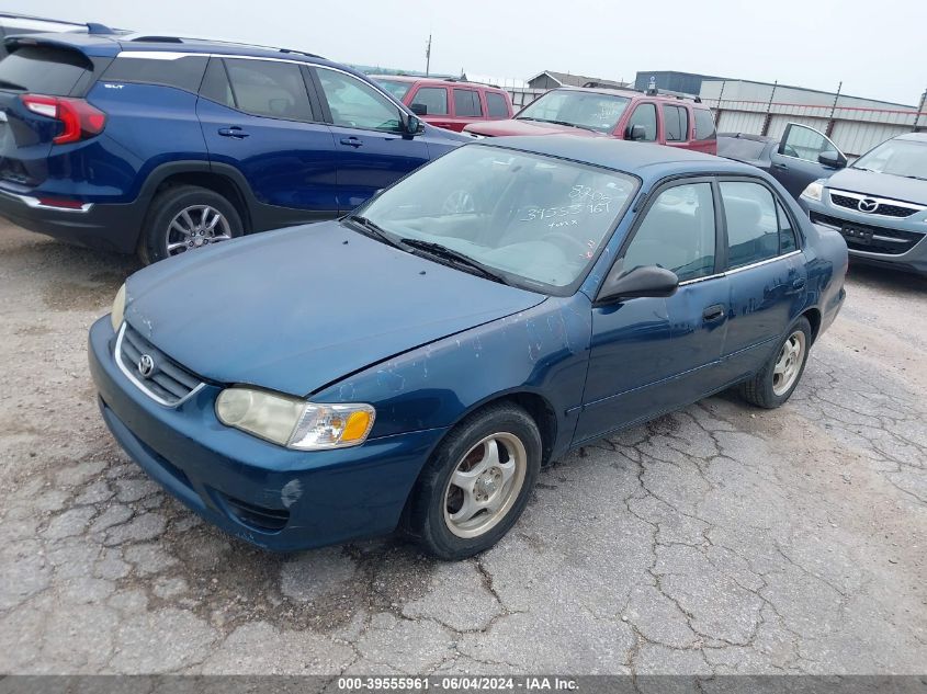 2001 Toyota Corolla Le VIN: 1NXBR12E01Z458205 Lot: 39555961