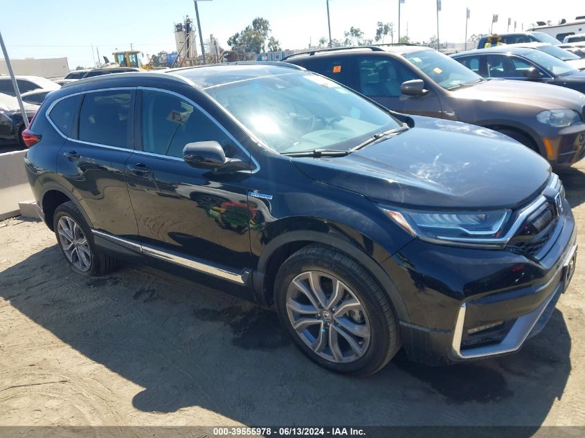 2020 Honda Cr-V Hybrid Touring VIN: 7F8RD6A93LE000458 Lot: 39555978