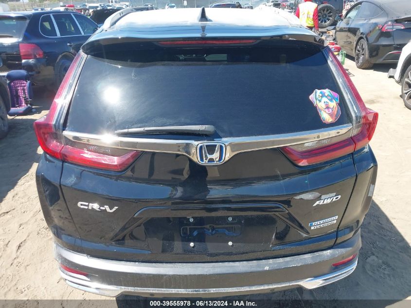 2020 Honda Cr-V Hybrid Touring VIN: 7F8RD6A93LE000458 Lot: 39555978