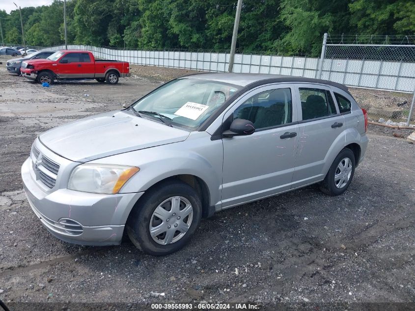 2007 Dodge Caliber VIN: 1B3HB28B17D136964 Lot: 39555993