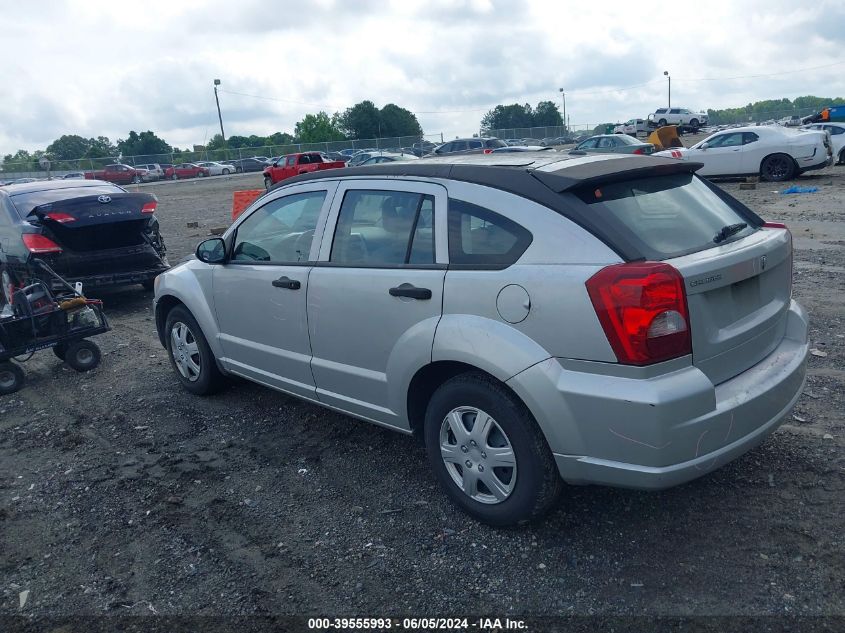 2007 Dodge Caliber VIN: 1B3HB28B17D136964 Lot: 39555993