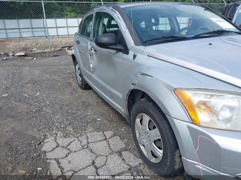 2007 Dodge Caliber VIN: 1B3HB28B17D136964 Lot: 39555993