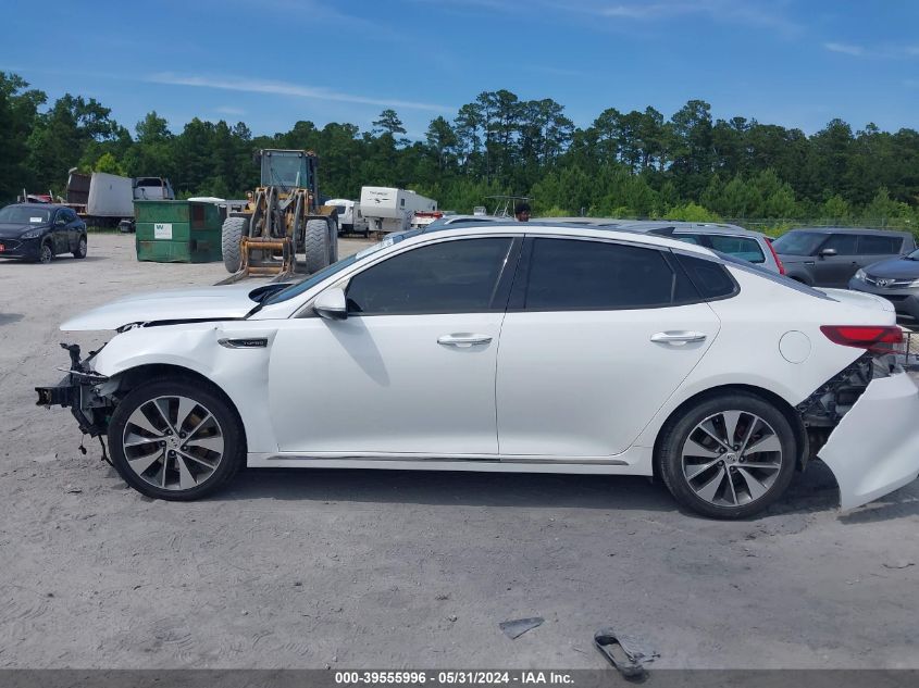 2016 Kia Optima Sxl Turbo VIN: 5XXGV4L27GG015723 Lot: 39555996