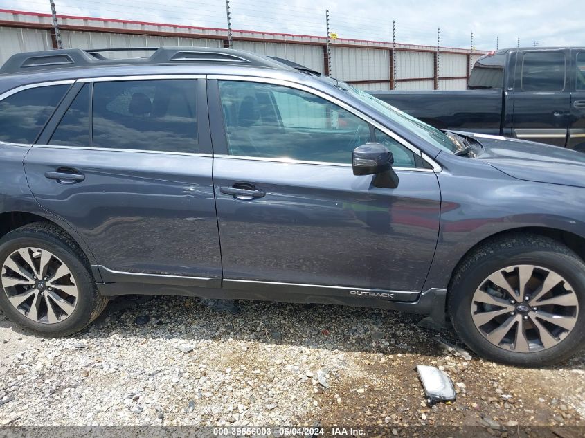 2017 Subaru Outback 2.5I Limited VIN: 4S4BSAKCXH3213897 Lot: 39556003