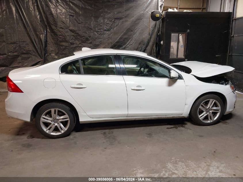 2014 Volvo S60 T5/T5 Platinum/T5 Premier/T5 Premier Plus VIN: YV1612FS9E2281085 Lot: 39556005