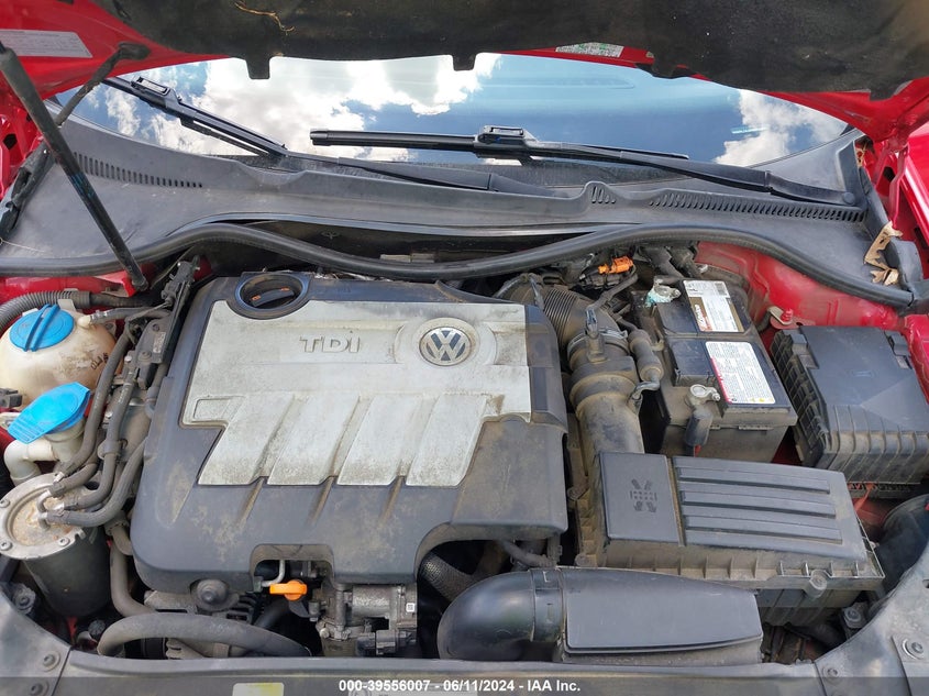 2012 Volkswagen Jetta Sportwagen 2.0L Tdi VIN: 3VWPL7AJ6CM698070 Lot: 39556007