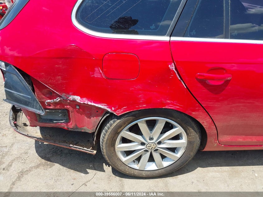 2012 Volkswagen Jetta Sportwagen 2.0L Tdi VIN: 3VWPL7AJ6CM698070 Lot: 39556007