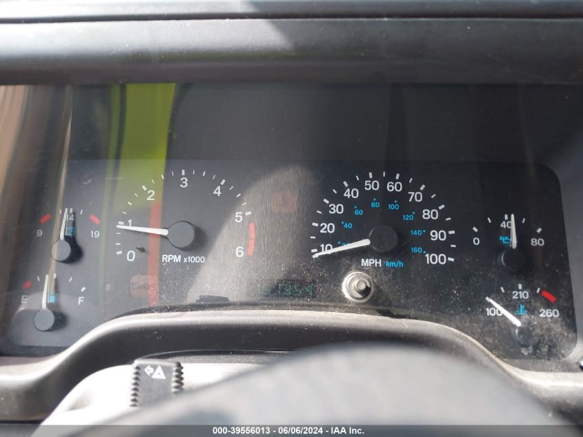 1998 Jeep Wrangler Se VIN: 1J4FY29PXWP805285 Lot: 39556013