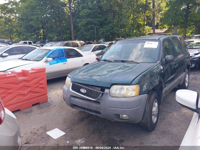 2001 Ford Escape Xlt VIN: 1FMYU03181KB70765 Lot: 39556016