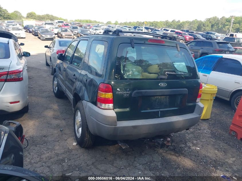 2001 Ford Escape Xlt VIN: 1FMYU03181KB70765 Lot: 39556016