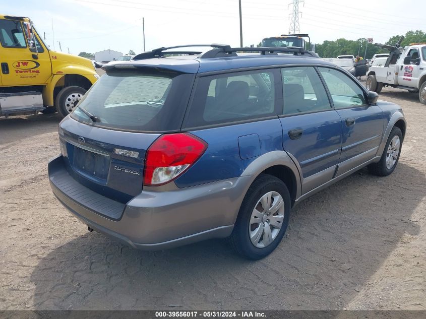 2008 Subaru Outback VIN: 4S4BP60C686362713 Lot: 39556017