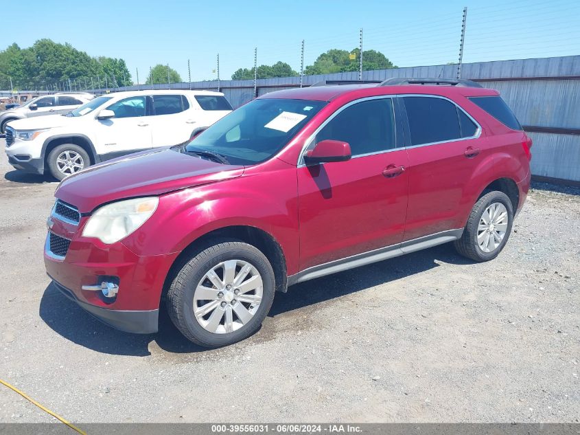 2011 Chevrolet Equinox 2Lt VIN: 2CNFLNE5XB6323898 Lot: 39556031