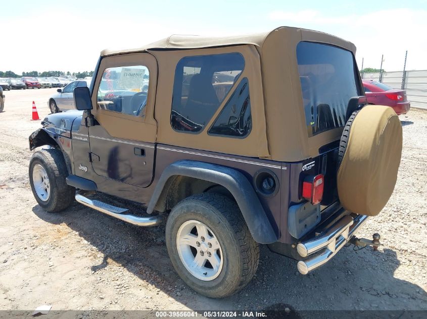 1998 Jeep Wrangler Se VIN: 1J4FY29P0WP764276 Lot: 39556041