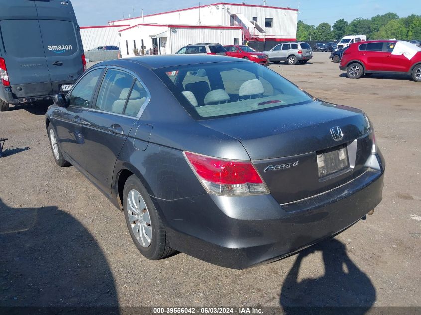 2008 Honda Accord 2.4 Lx VIN: 1HGCP26318A059250 Lot: 39556042