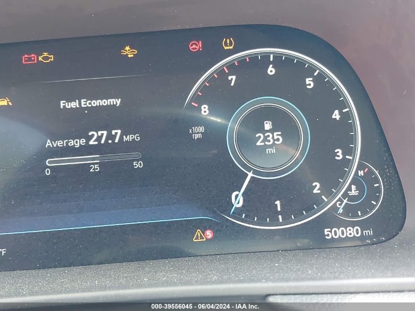 2020 Hyundai Sonata Sel VIN: 5NPEF4JA4LH016180 Lot: 39556045