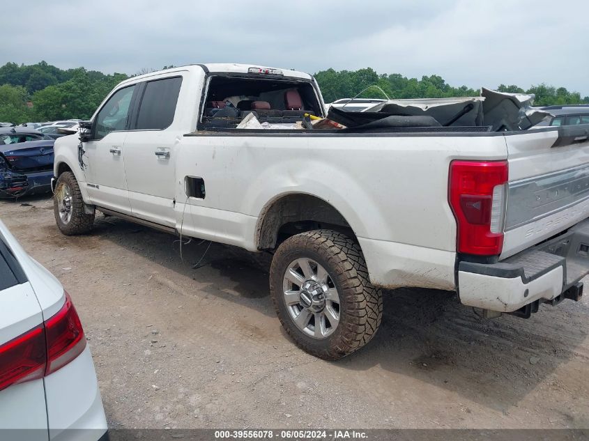 2018 Ford F-350 Platinum VIN: 1FT8W3BT8JEB03116 Lot: 39556078