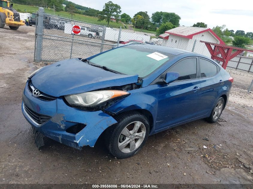 2013 Hyundai Elantra Gls VIN: KMHDH4AE1DU015323 Lot: 39556086